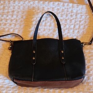 Fossil Black and Brown Women's Handbag